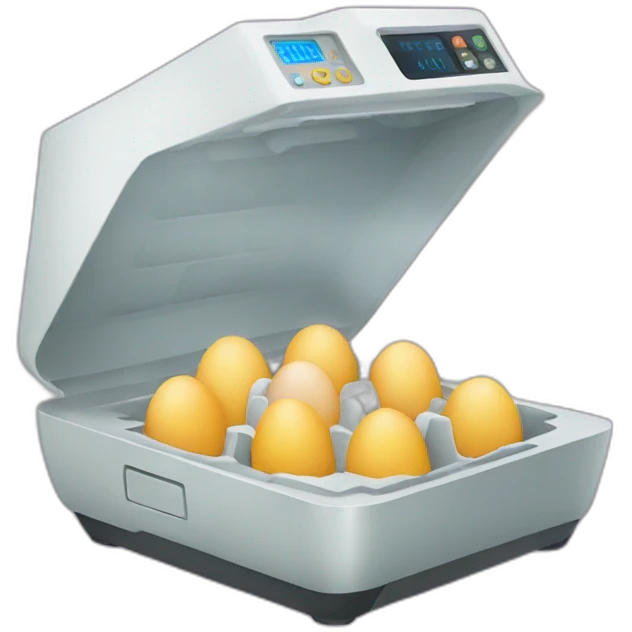 Incubator with eggs emoji