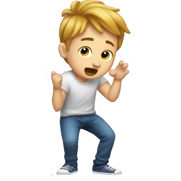 Boy Farting emoji