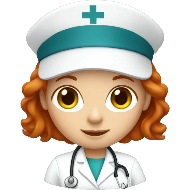 Redhead nurse  emoji