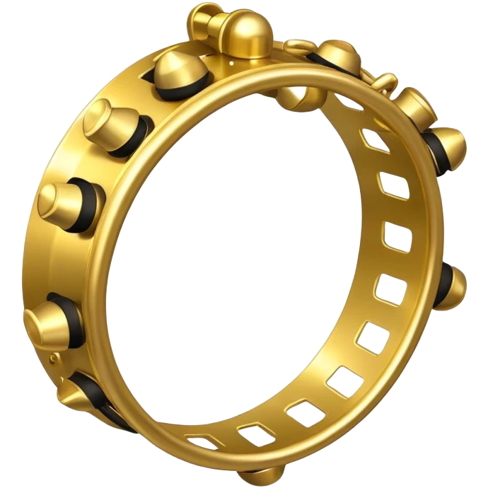 tambourine jingles bells emoji