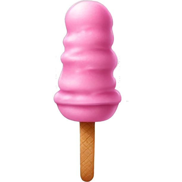 Pink ice cream bar emoji