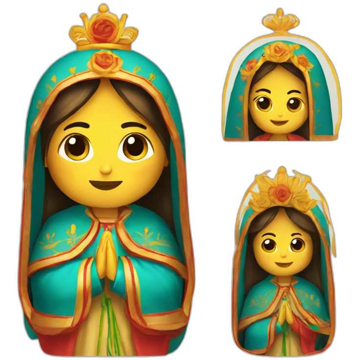 La virgen de Guadalupe emoji