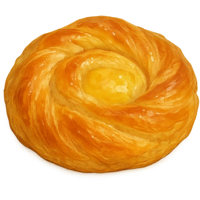 realistic pastry, natural colors, soft, fairy-like atmosphere, no background, square size emoji