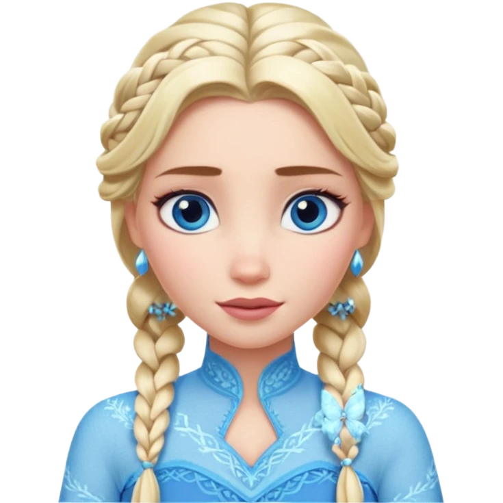 elsa frozen emoji