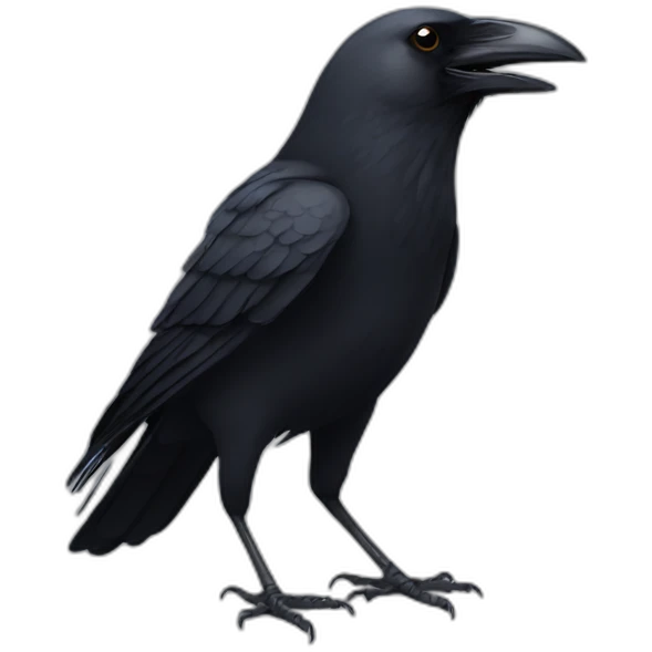 crow emoji