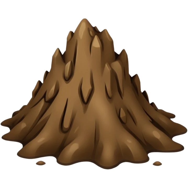 little Mud on a floor  emoji