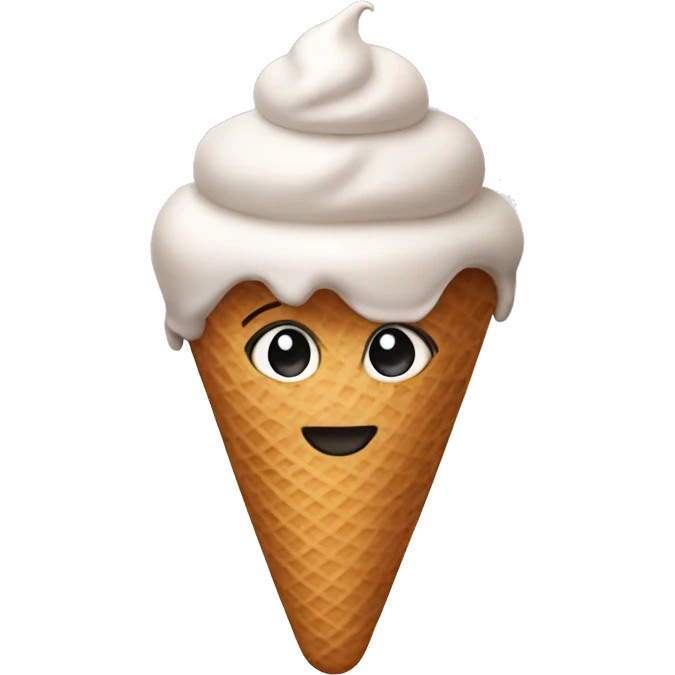 Ice cream emoji