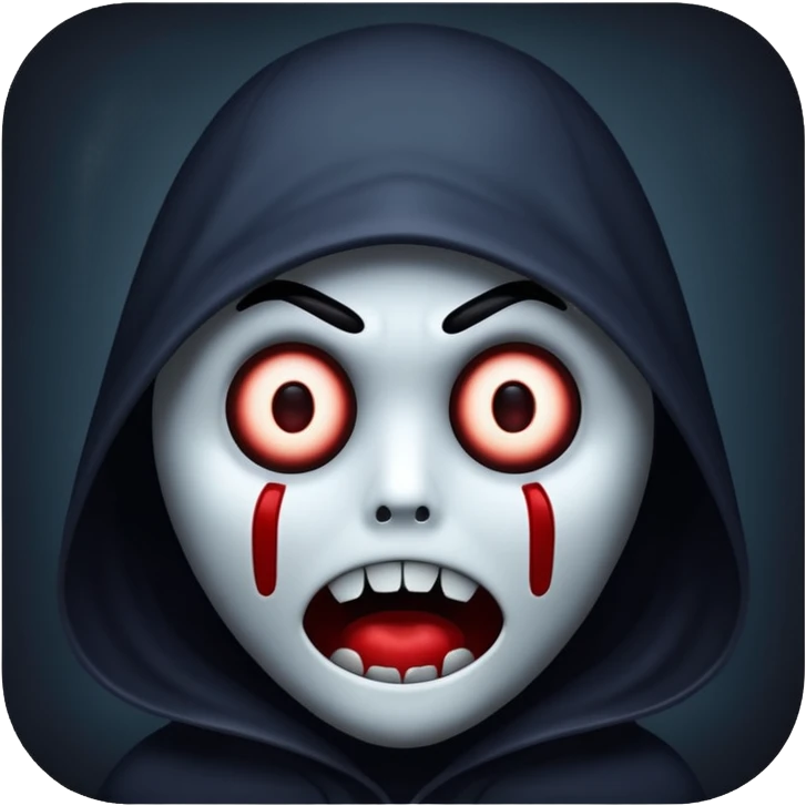 Scary movie emoji