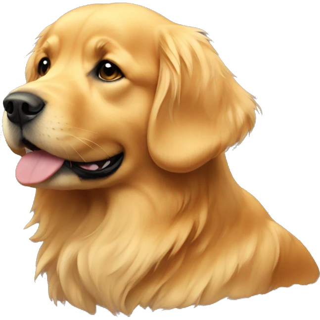 Golden retriever  emoji