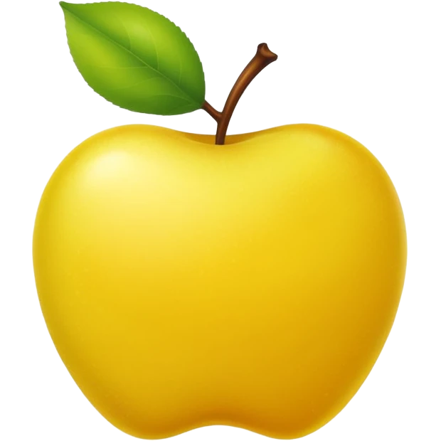 yellow apple emoji