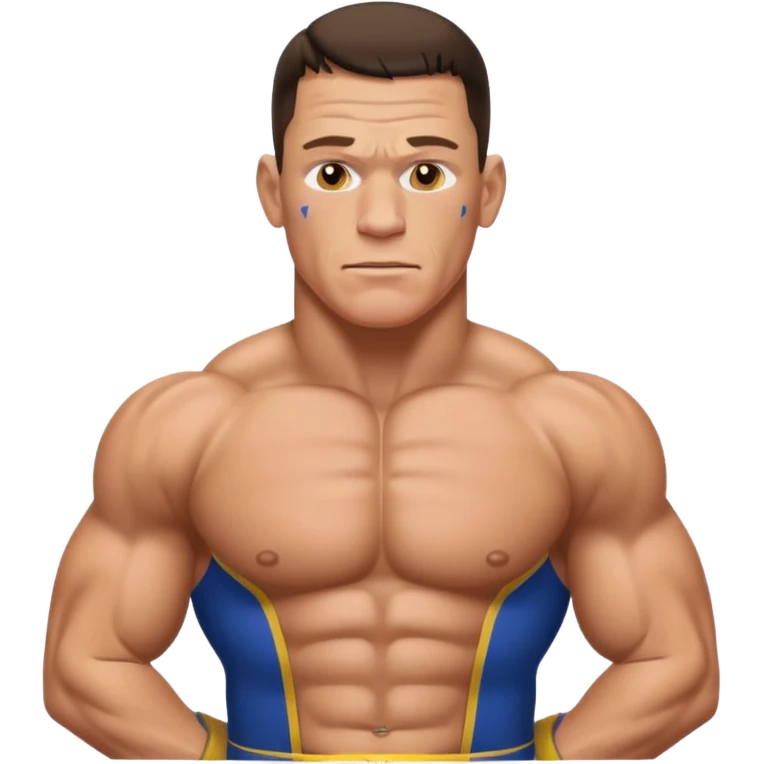 wwe wrestler john cena  emoji