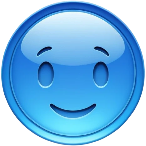 blue circle emoji