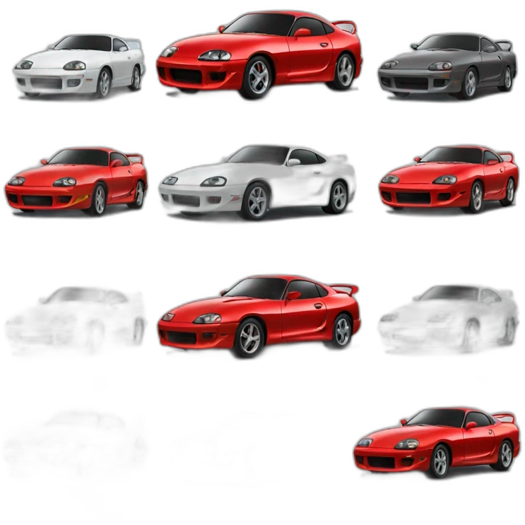 Toyota supra Car emoji