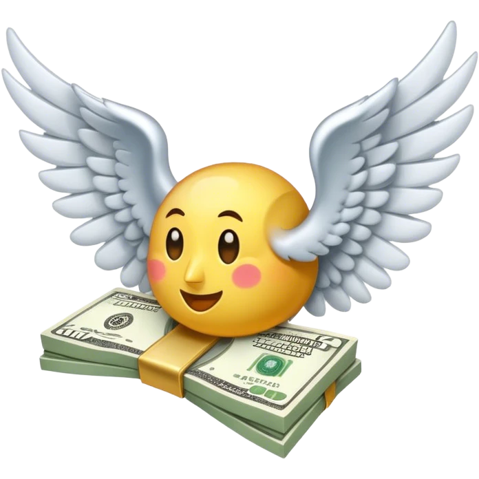 money with wings emoji
