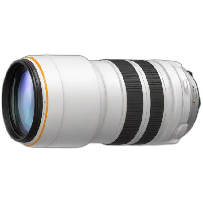 Objectif Canon 70-200 emoji