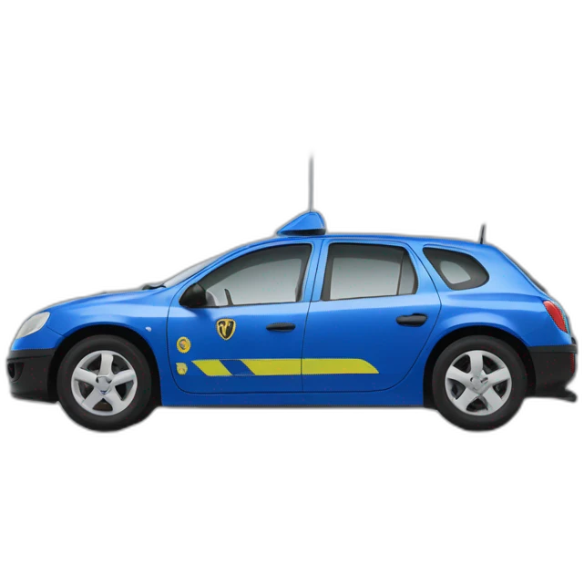 Renault-gendarmerie emoji