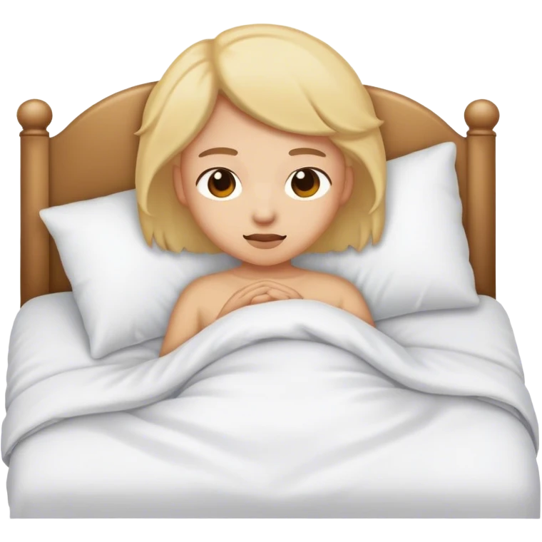 Comfy in bed emoji
