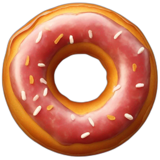 saucisse dans donut emoji