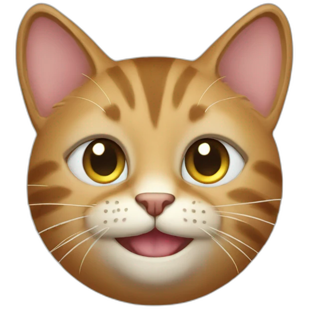 anthropomorphic cat emoji