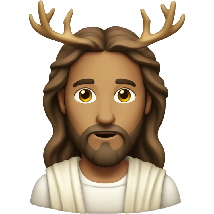 deer jesus emoji