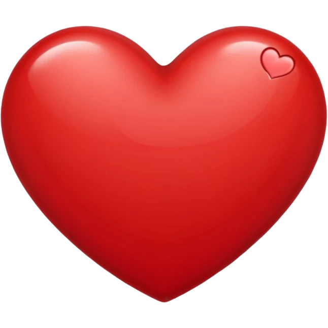 Pretty heart emoji