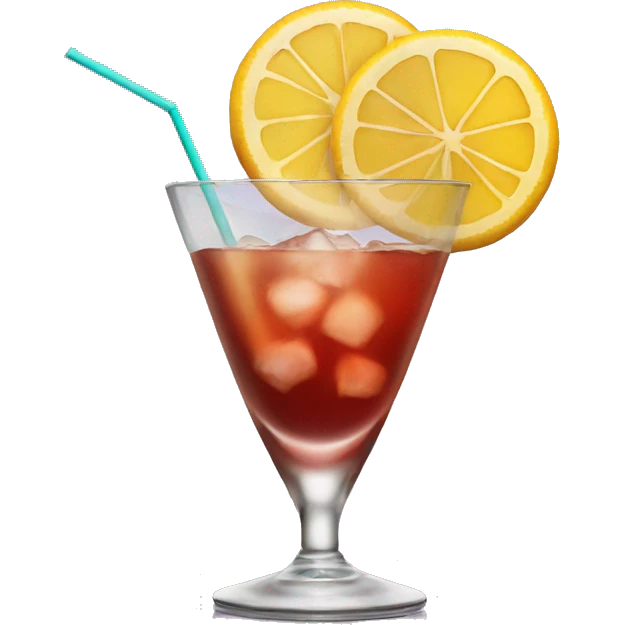 Happy hour cocktail emoji
