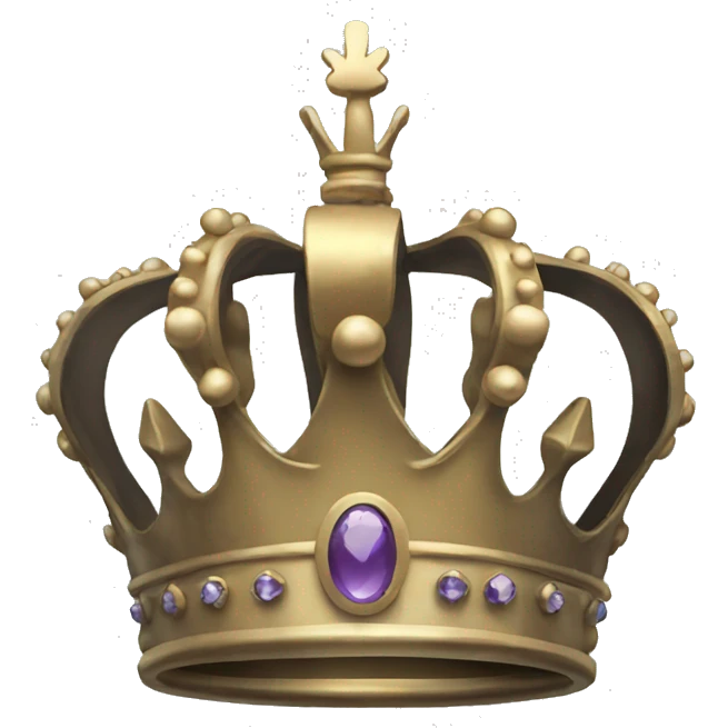 A crown emoji