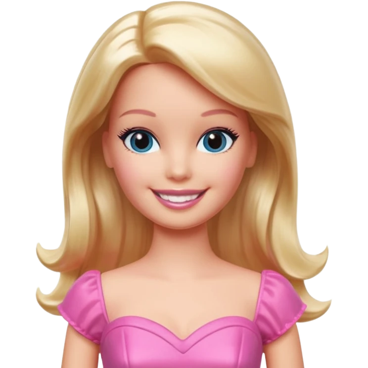 Muñeca Barbie emoji