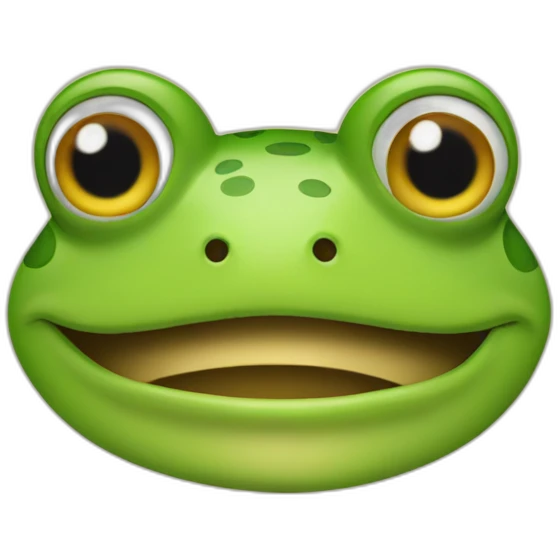 mr frog is blonde emoji