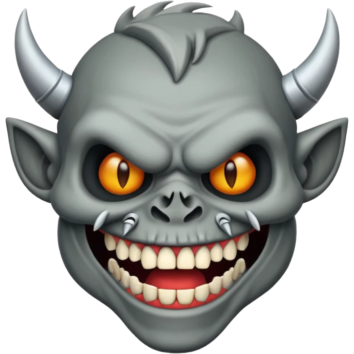 skull face troll emojie emoji