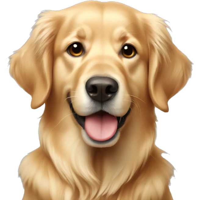 golden retriever mango emoji