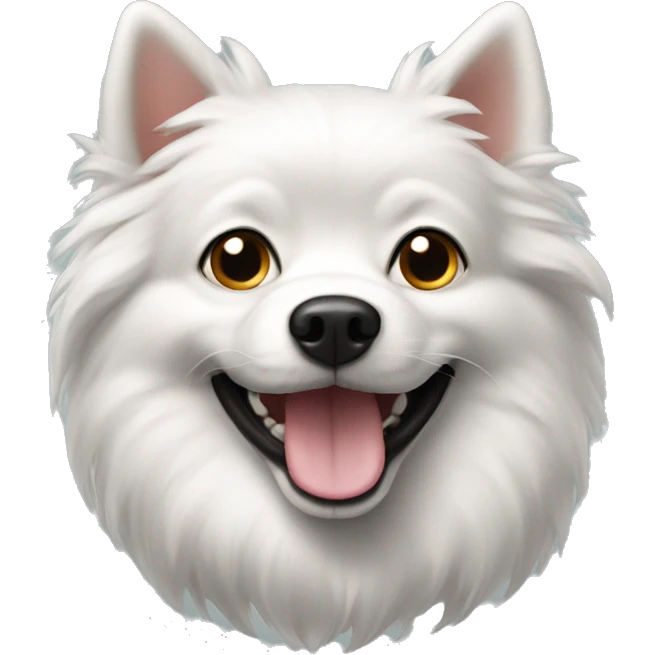 spitz dog emoji