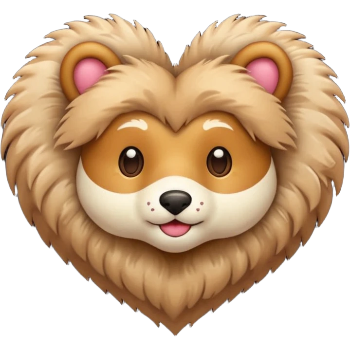 fur heart emoji