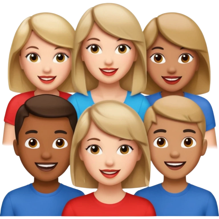 Realistic portrait of Taylor swift fans  emoji