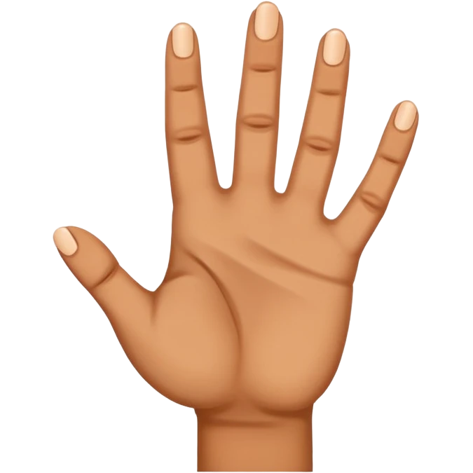 10 Fingers on one Hand emoji