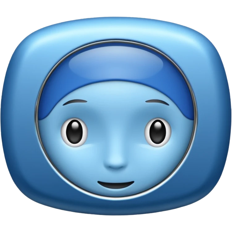 Mini caudalimetro color azul de la marca hendress emoji