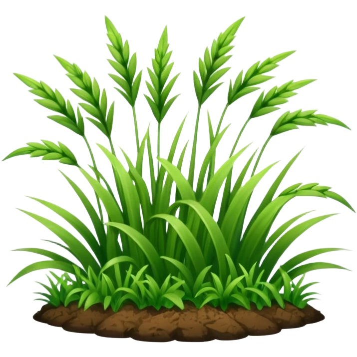 a small patch of grass  emoji