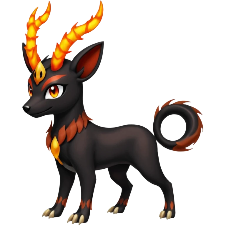Meloetta-Nargacuga-Houndoom-Pokémon-Fakémon-creature emoji
