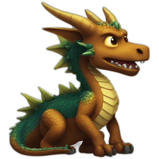 Dracofeu emoji