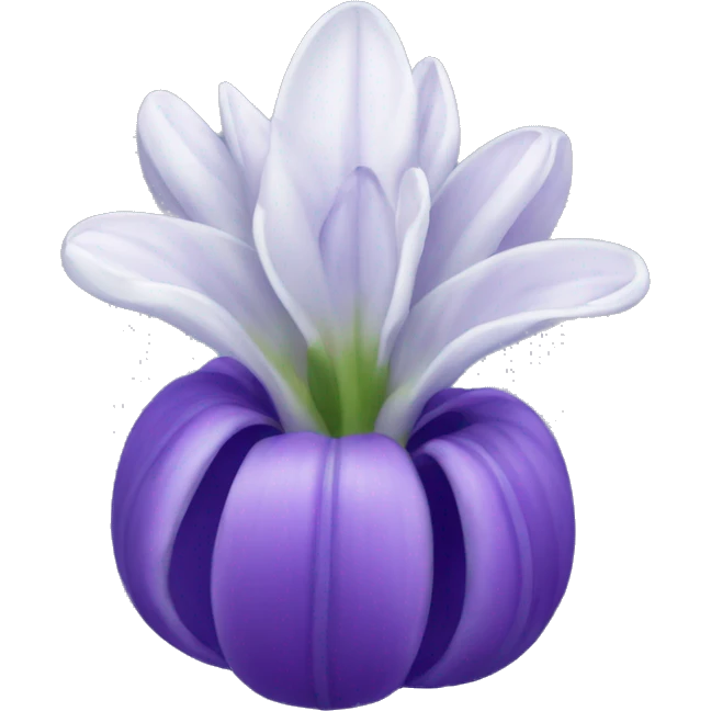 hyacinth flower emoji