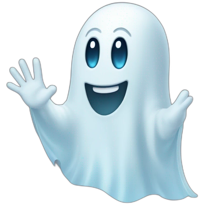 cute-ghost-high-five emoji