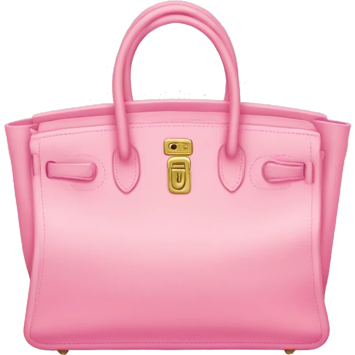 Birkin pink bag emoji