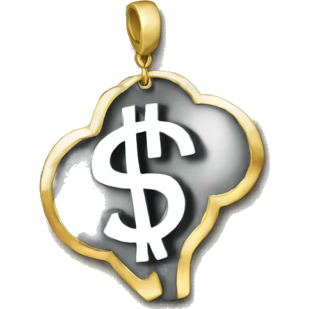 earring with dollar sign emoji