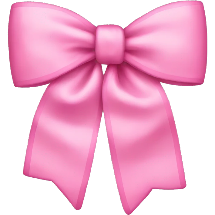pink bow  emoji
