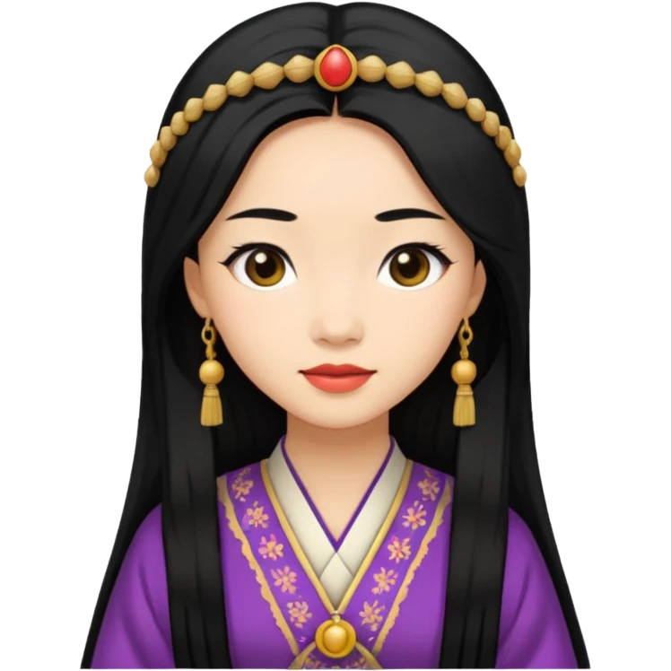 1900's Asian female emoji