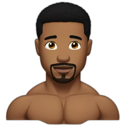 Michael b Jordan muscles emoji