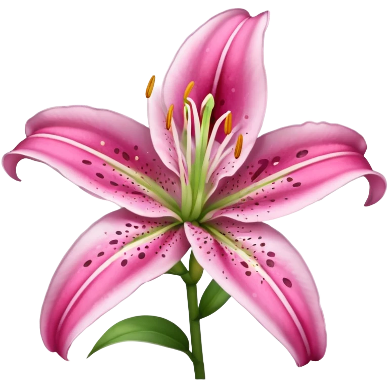 stargazer lily emoji