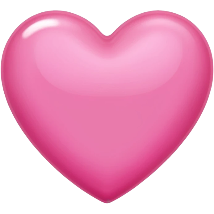 a pink heart with nail varnish emoji