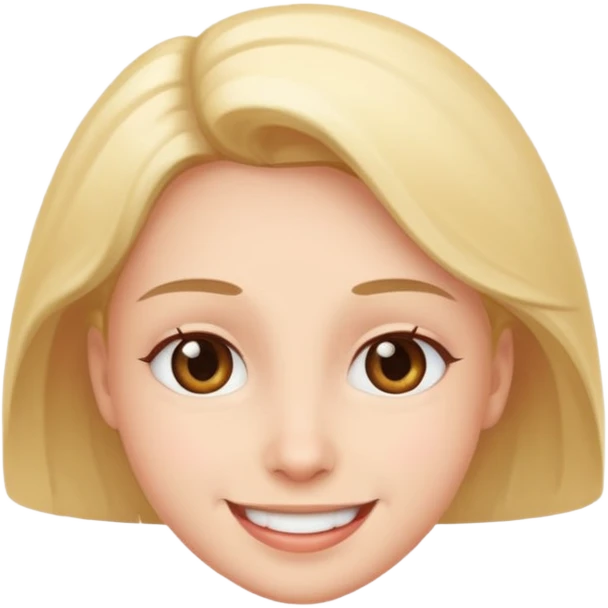 Loving smile emoji