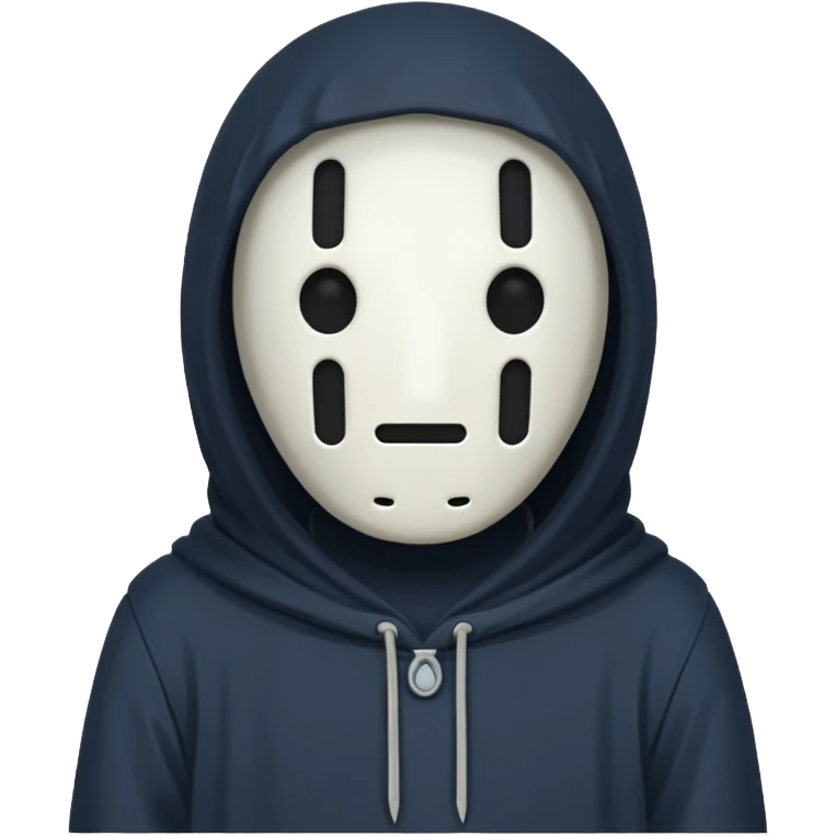 no face studio ghibli  emoji